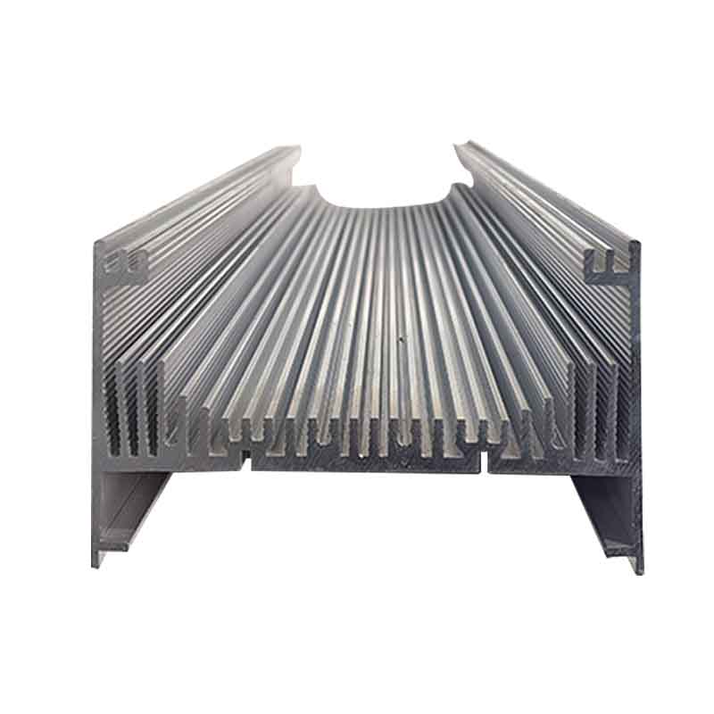 High quality 6061 6063 heatsink profile, large aluminum heat sink,CNC extruded heat sink