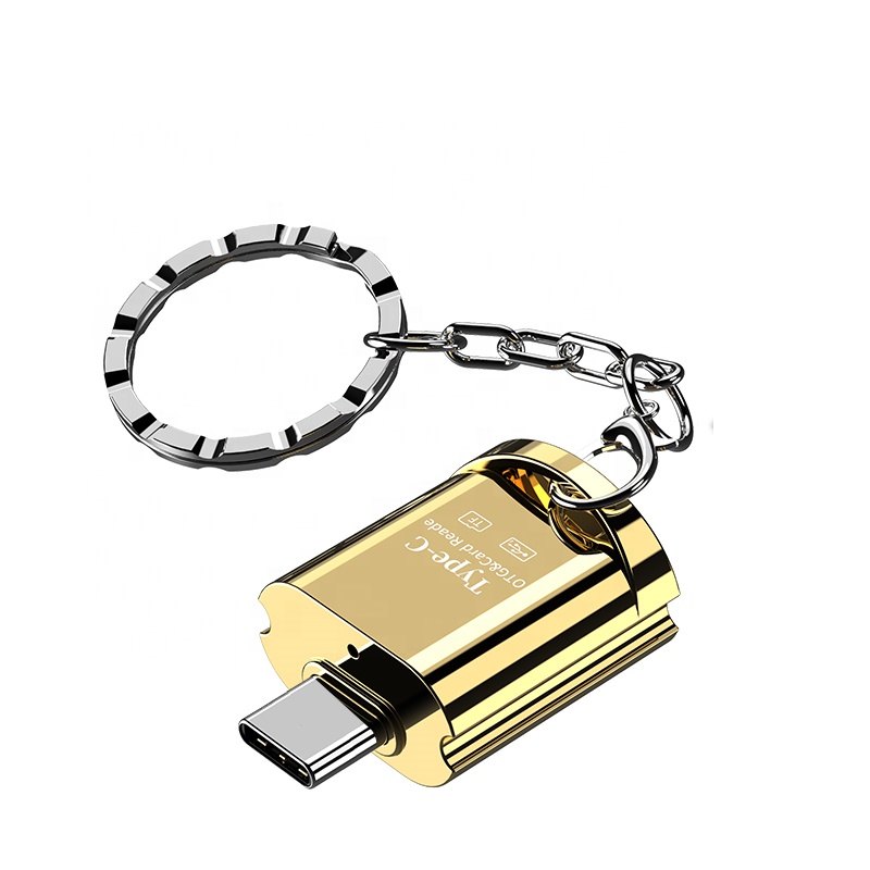 Адаптер 2 в 1 USB 3,1 USB C к USB OTG Type C к Micro SD кардридеру для Huawei Xiaomi Macbook