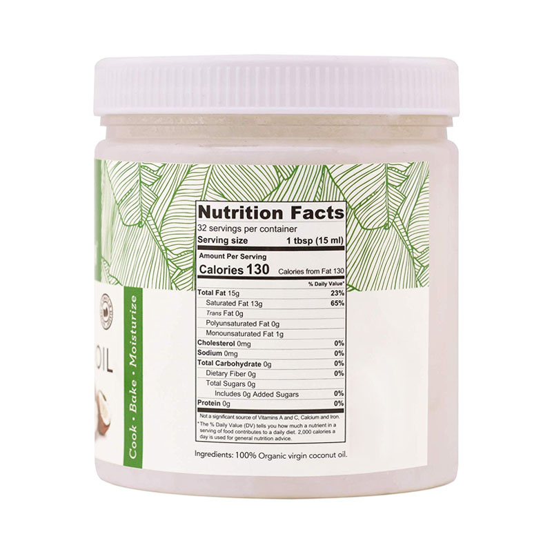 Organic Cold Pressed Extra Virgin Coconut Oil