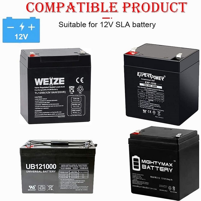 14.8V 1.5A Battery Charger Car Motorcycle Boat Marine 5Ah 7Ah 10Ah 12Ah 20Ah Batteries 12V Sealed Lead Acid Charger Maintainer