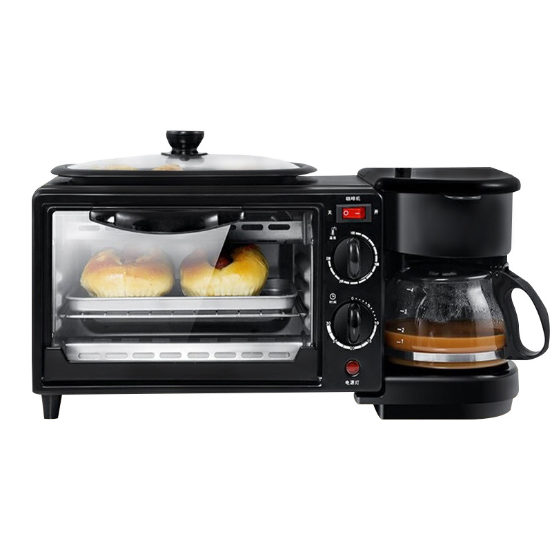 Breakfast machine foreign trade export three-in-one coffee machine oven toaster wholesale customization