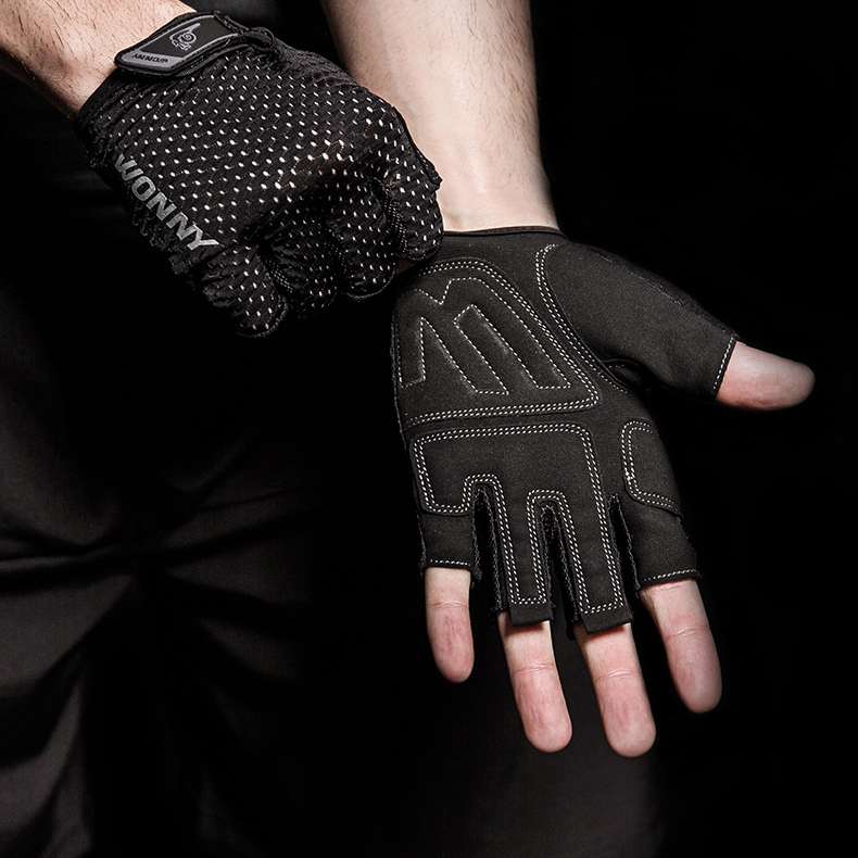 The Official Glove of Marshawn Lynch - Men's Fingerless Fitness Lifting Gloves with Natural Fit Technolog