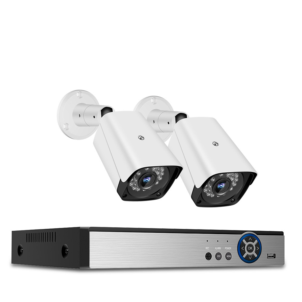 4CH 1080P AHD DVR Kit CCTV камера, с системой домашней камеры слежения 2MP ИК беспроводной водонепроницаемый аналоговая камера высокого разрешения P2P системы видеонаблюдения