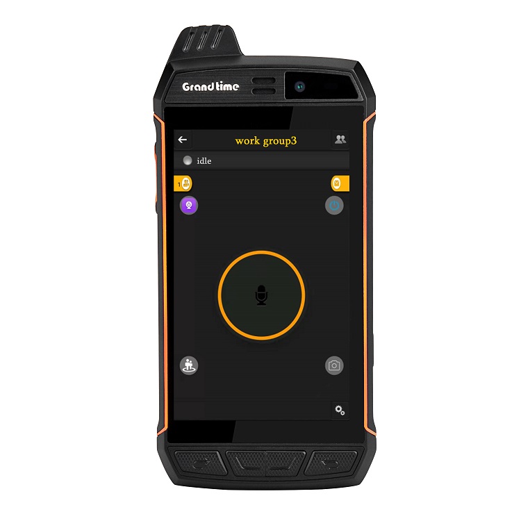 Grandtime IP68 Waterproof Rugged Mobile Phone Wireless Video Camera Global Zello 3G 4G Walkie Talkie