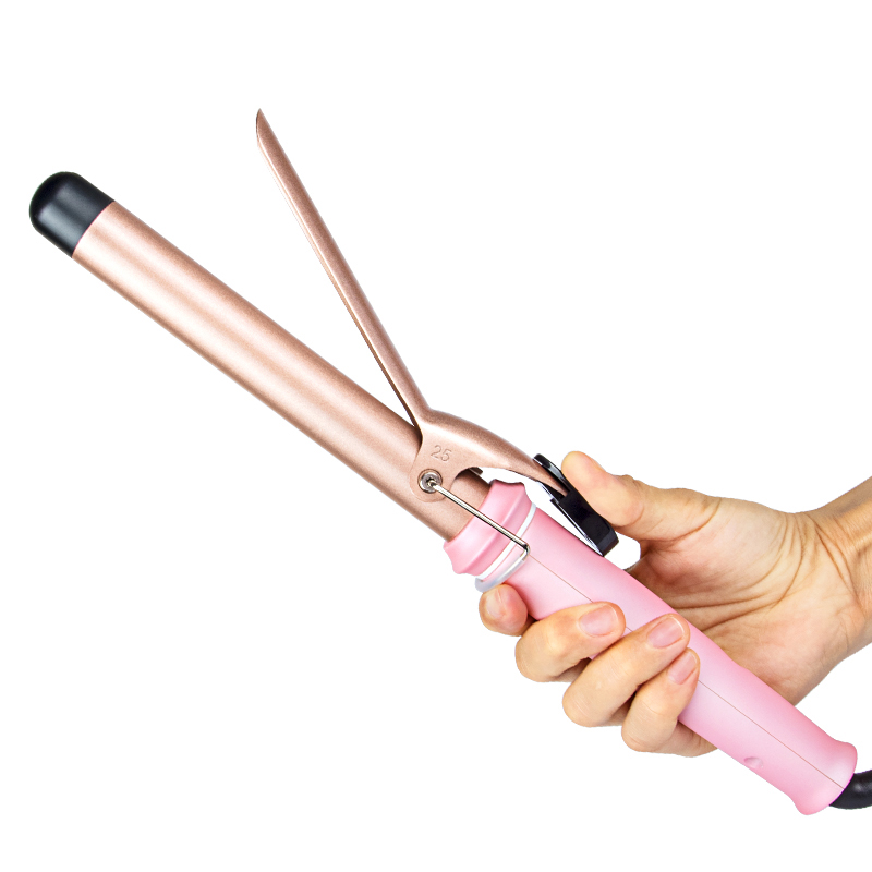 Wholesale LED Digital Display Hair Curling Iron Ceramic Hair Curler Mini Wireless Hair Curler