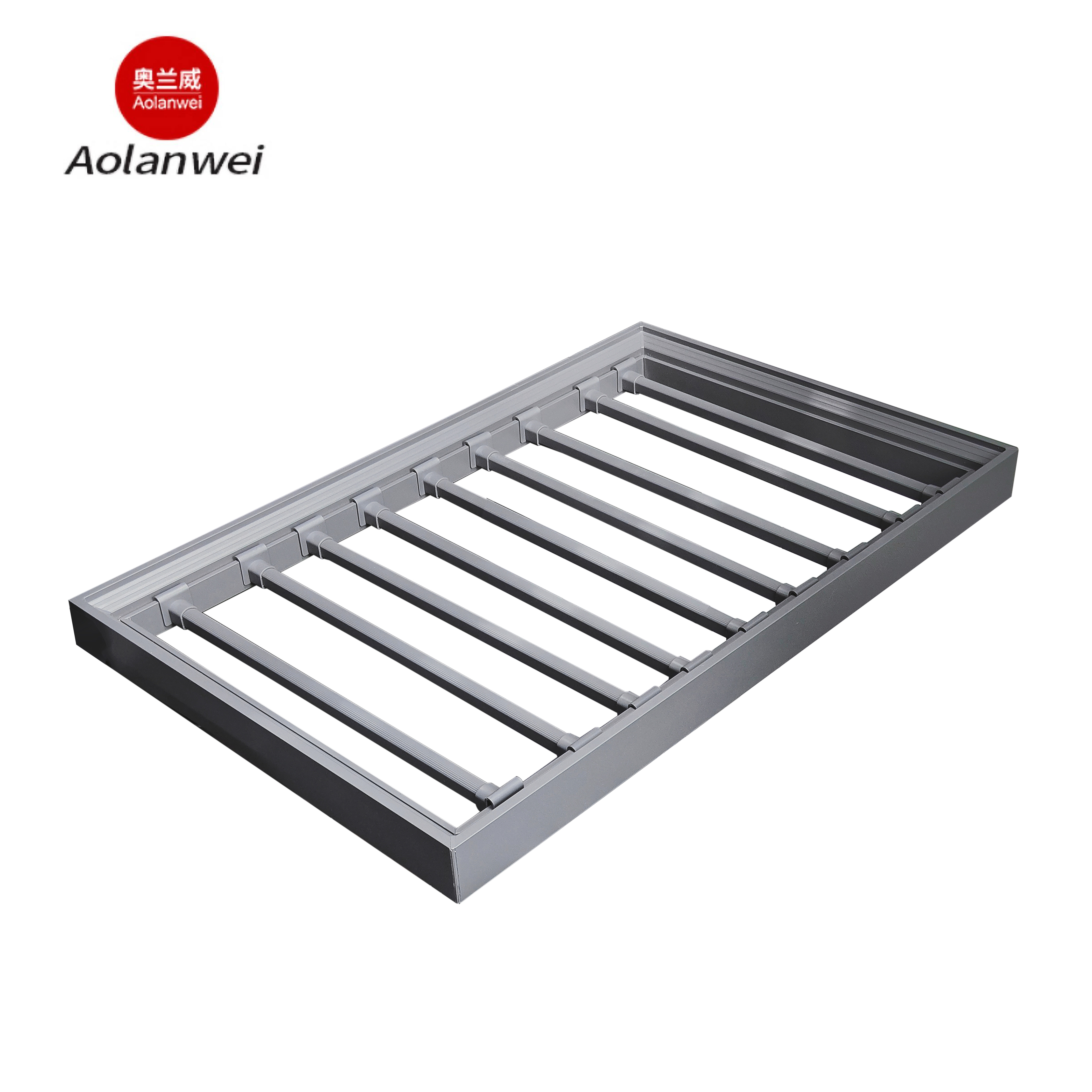 Accessories for the Wardrobe with An Aluminum Large Clothes Organizer Hook Detachable Hanger Gray Trousers Rack