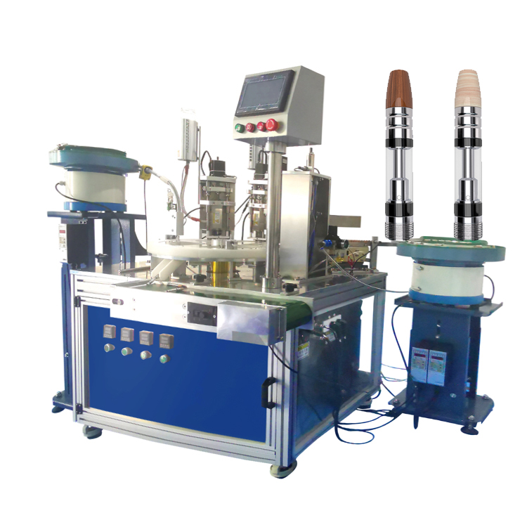 1500pcs/hour automatic filling capping cbd vape cartridge with heating system cbd oil filling machine gtmax