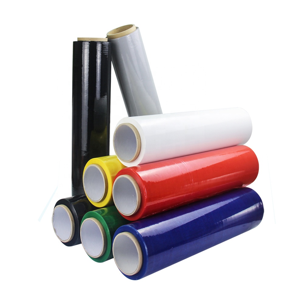 body slimming cling film Color LLDPE Pallet plastic wrap film