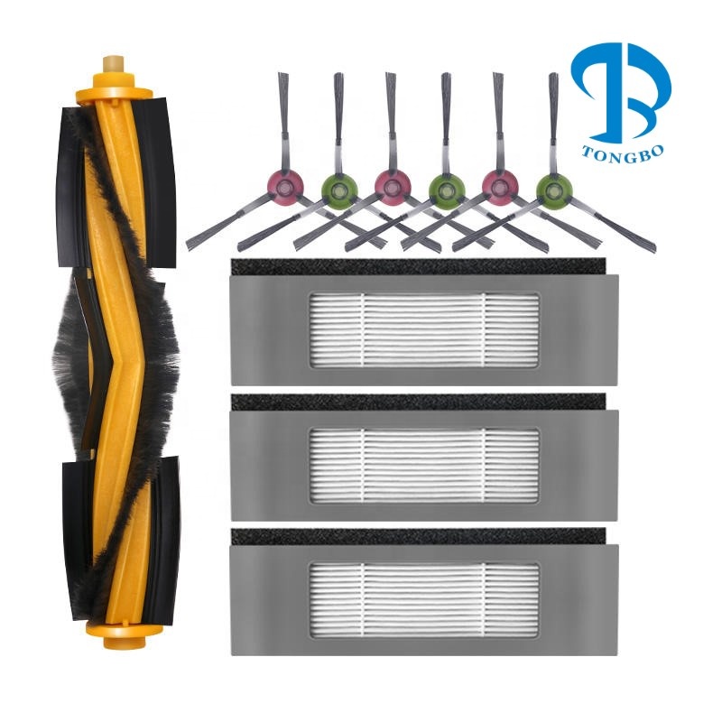 Комплект аксессуаров для Ecovacs OZMO 950 920 T8 T5 T9 N8 роликовая щетка Hepa-фильтр краевая щетка Ecovacs Deeboot N8 Pro