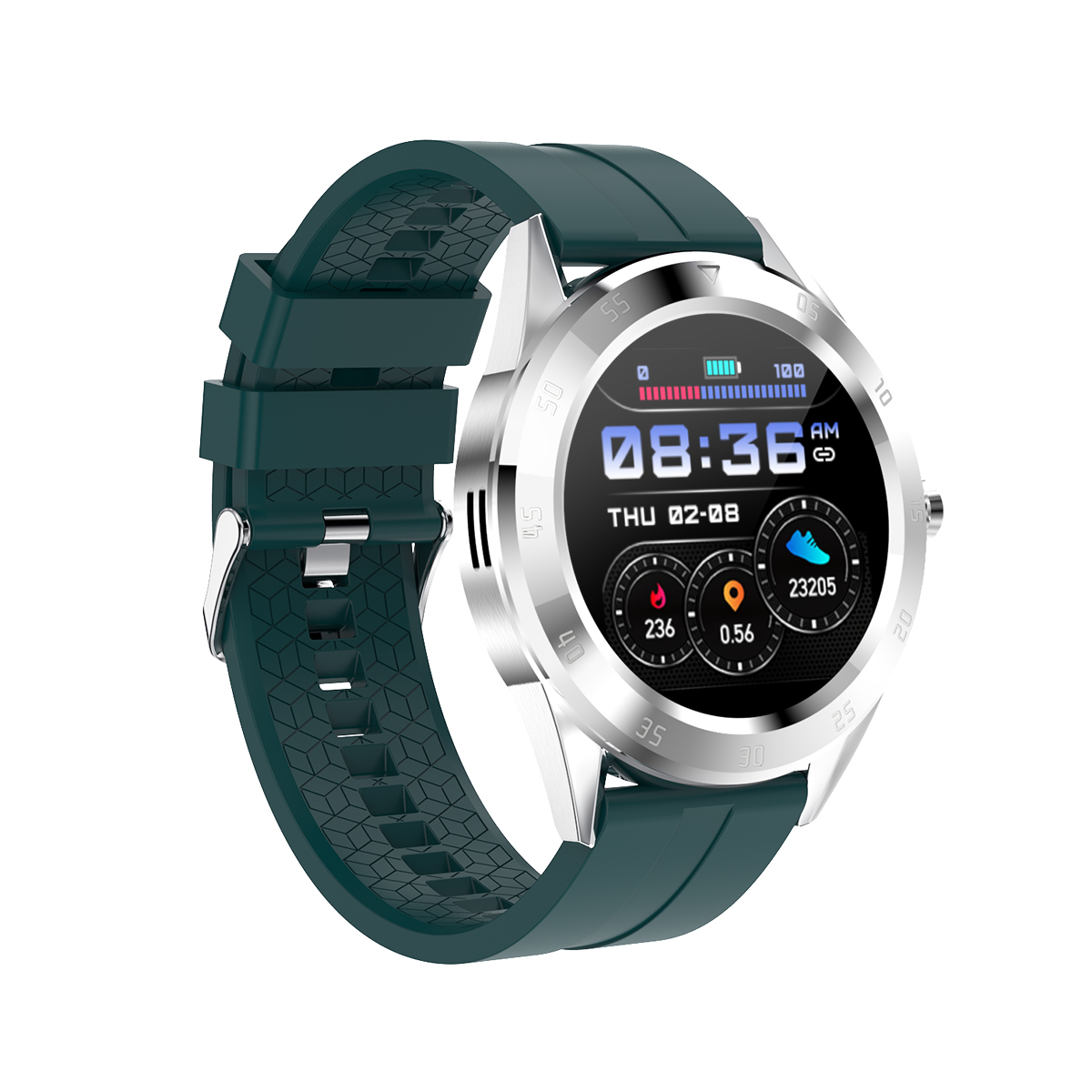 1,54 дюймов HD полный круглый экран сенсорный экран relojes inteligentes Android Y10 Смарт-часы спортивный фитнес-трекер для Iphone
