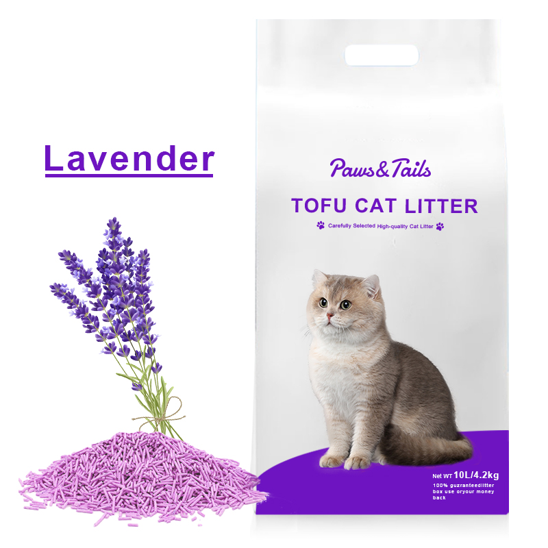 Quality Assurance Instant When In Contact With Water 100% Tofu Cat Litter