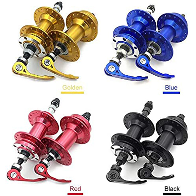 Customized Colorful Road Bike Hubs 29-36 Hole Disc Brake Hub Front Rear Quick Release Set MTB Hub