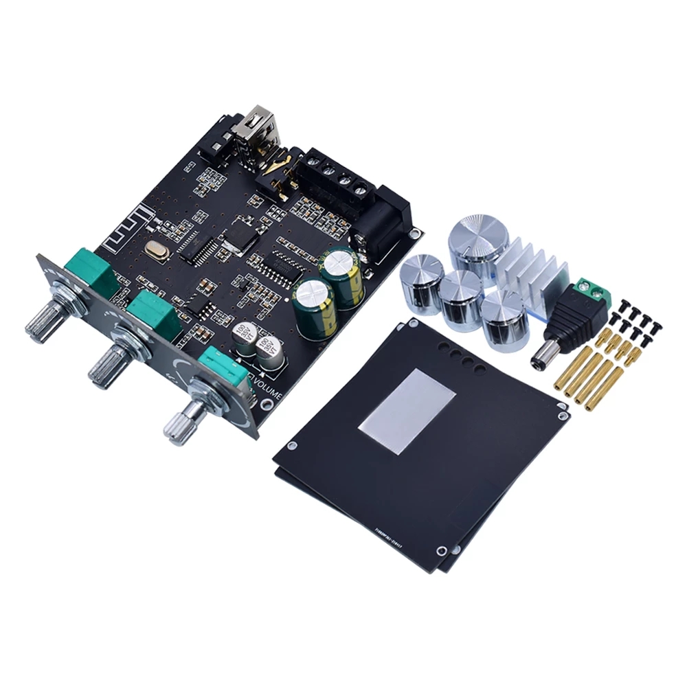 XY-T50H TPA3116D2 2*50W 5,0 сабвуфер усилитель доска 2,0 канала высокой мощности аудио стерео AUX USB усилитель/комбо басовый
