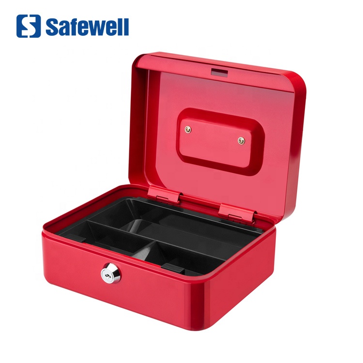Safewell, ящик для денег, безопасные, для экономии денег, с лотком для денег и замком