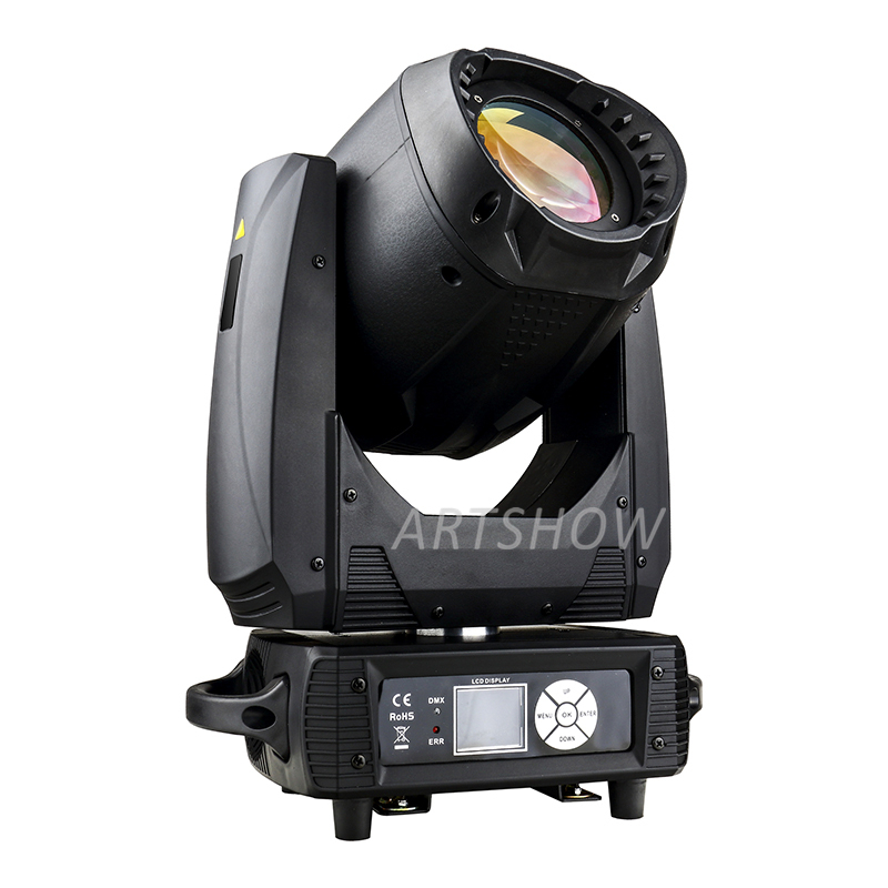 200W CMY LED Moving Head Wash Professional DJ Disco Christmas Stage Lights with Zoom 15 to 45 degree