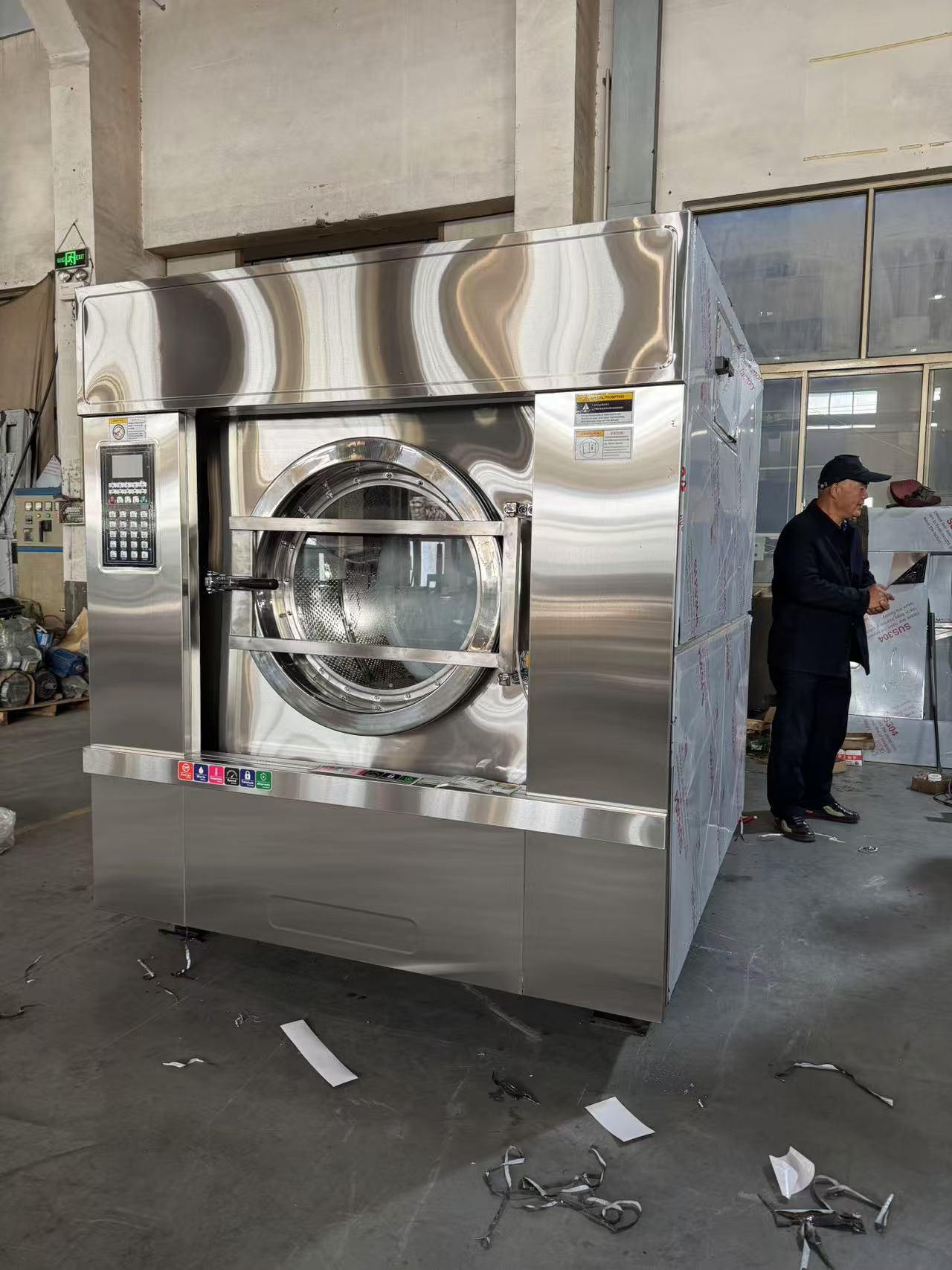 Industrial Heavy Duty Commercial Washing Ironing Dryer Press Machines For Laundry Equipment Shop