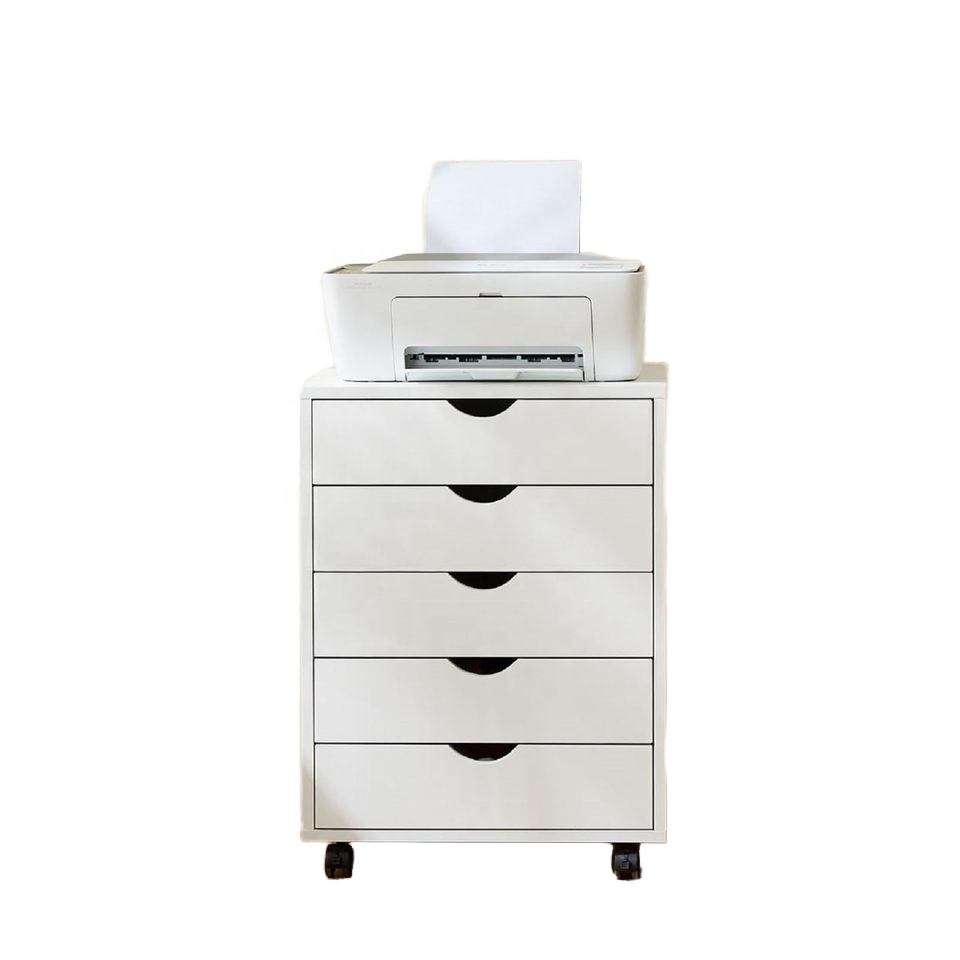Wholesale Wood Furniture Drawer Slide Storage Box Bedroom Chest Drawer Cabinet