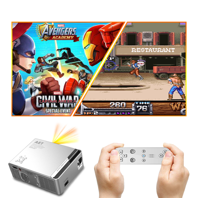 Newest model FULL HD 1080P best projector led 1920*1080p led gaming projector