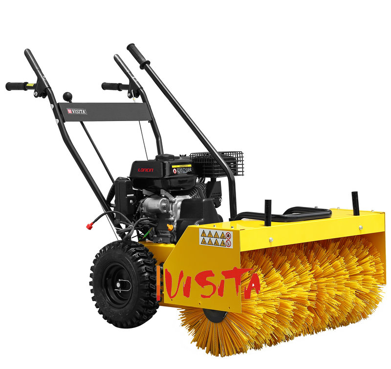 6.5HP 60 см рабочая ширина бензиновая уборочная машина