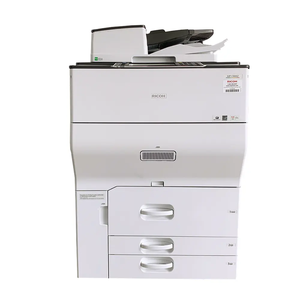 Remanufacturing Used DigiMulti Machine RICOH MP C8002 With Function For Copier/Printer/Scanner