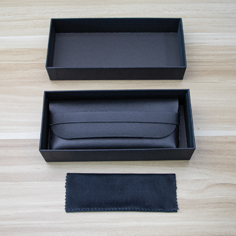 Various combination PU case bag cloth high quality sunglasses packaging custom logo