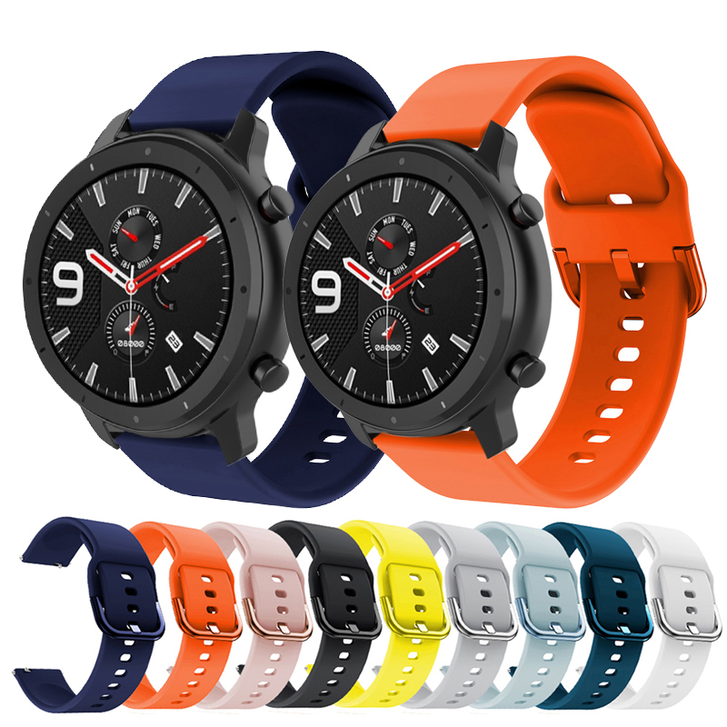 Ремешок силиконовый для Samsung Gear S2/S2 Classic/Sport/R732/R735, универсальный браслет для часов Huawei Watch 2, Samsung, 20 мм