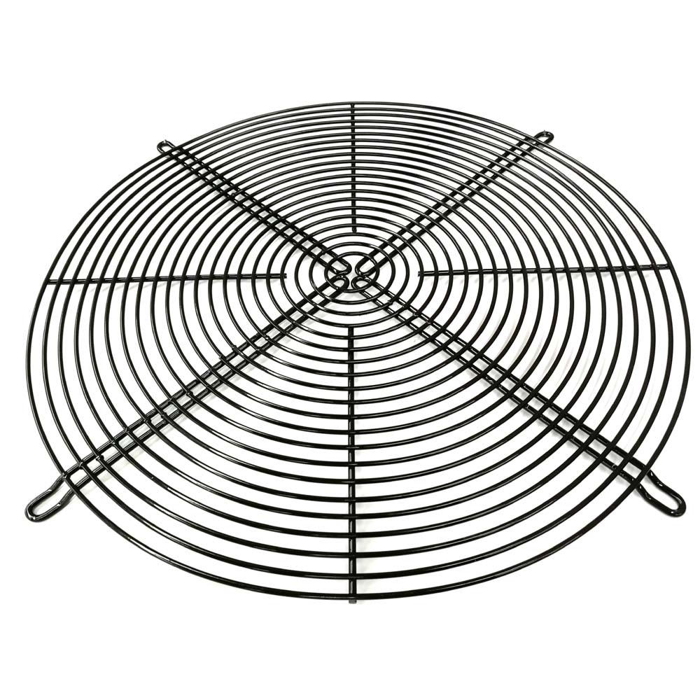 Silver Tone Metal Cooling Fan Finger Guard Grill