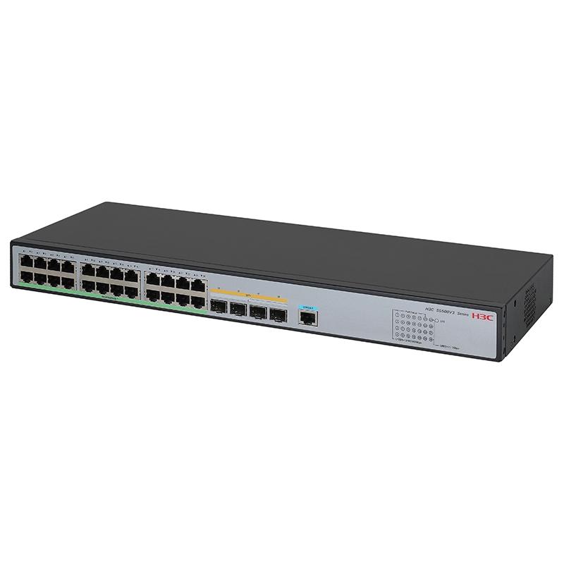 Оригинальный бренд полный новый H3C новый сетевой LS-5500V3-28S-SI переключатель
