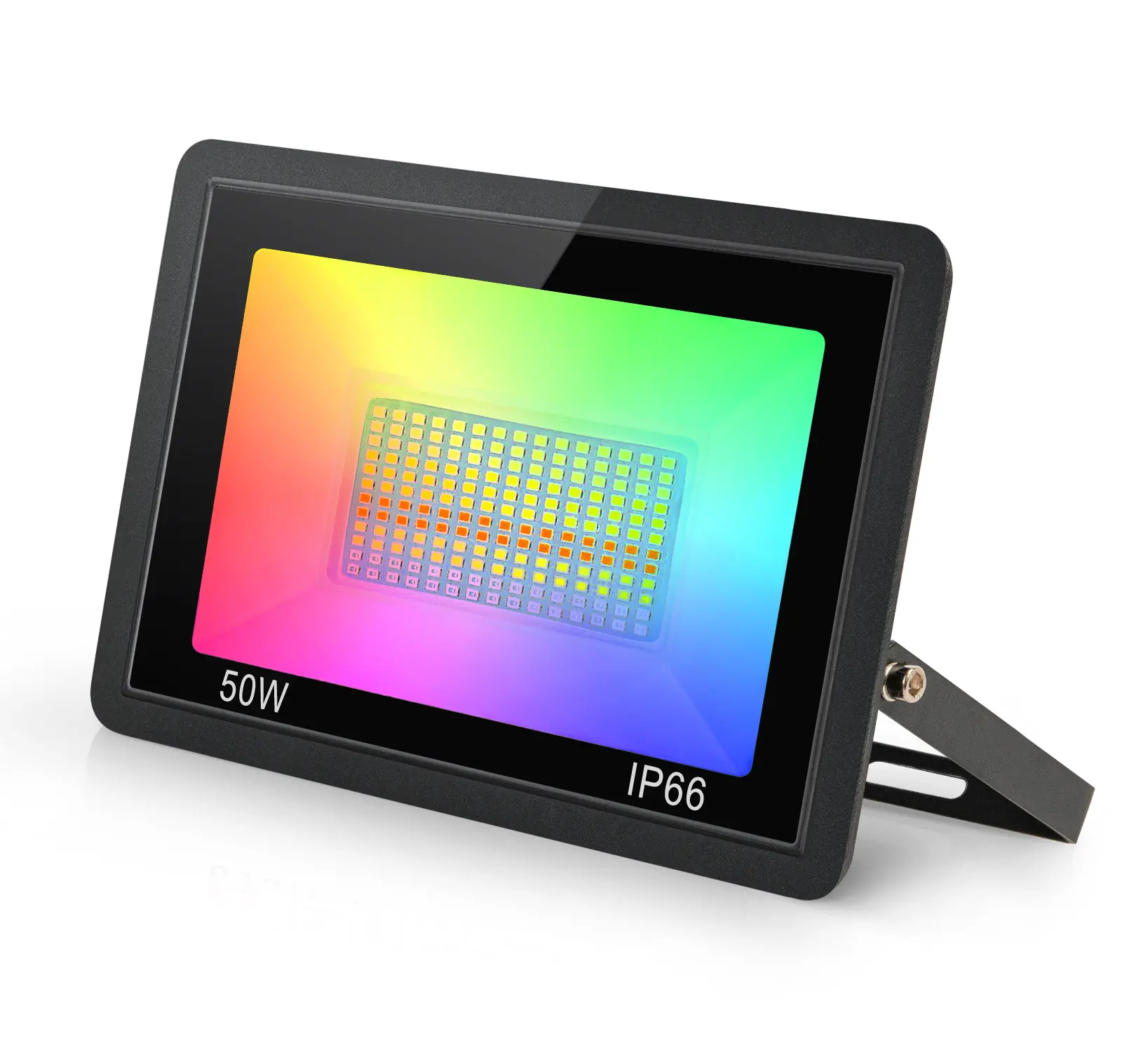 2023 Новое поступление Tuya Smart IP66 прослушивания музыки 50 Вт RGBCW напольный WiFi прожектор PST-FL-50W