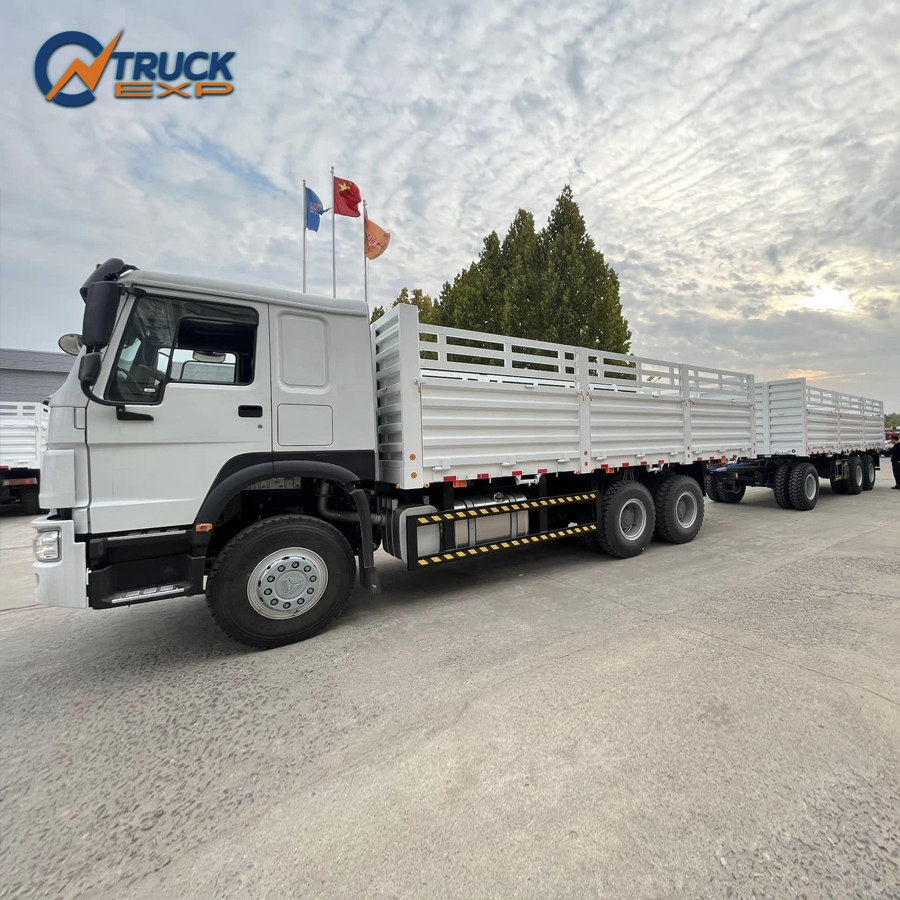SINOTRUK HOWO 10 WHEELER 6X4 грузовик с полным прицепом