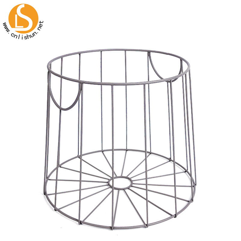 Competitive Price Decorative Food Fruit Bread Iron Metal Wire Basket