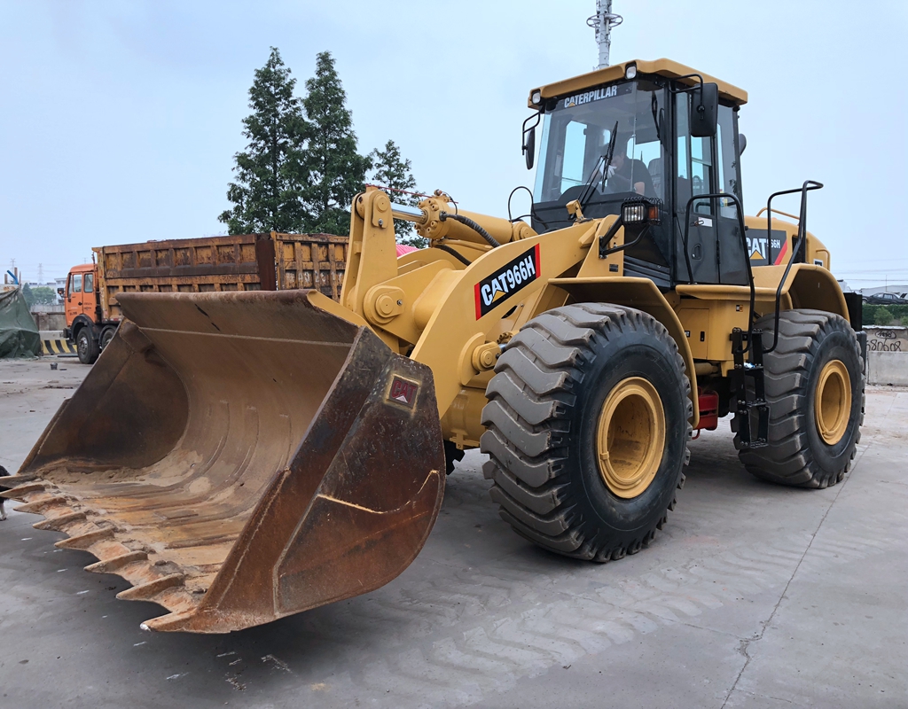 Б/у оригинальный японский колесный погрузчик CAT 966H по низкой цене, б/у, 100% оригинальный, 966H, б/у, хороший погрузчик