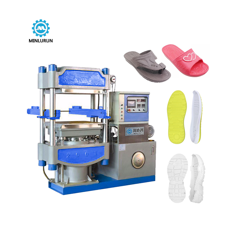 Simple Small Rubber EVA Slipper Foam Pressing Molding Production Manufacture Machine