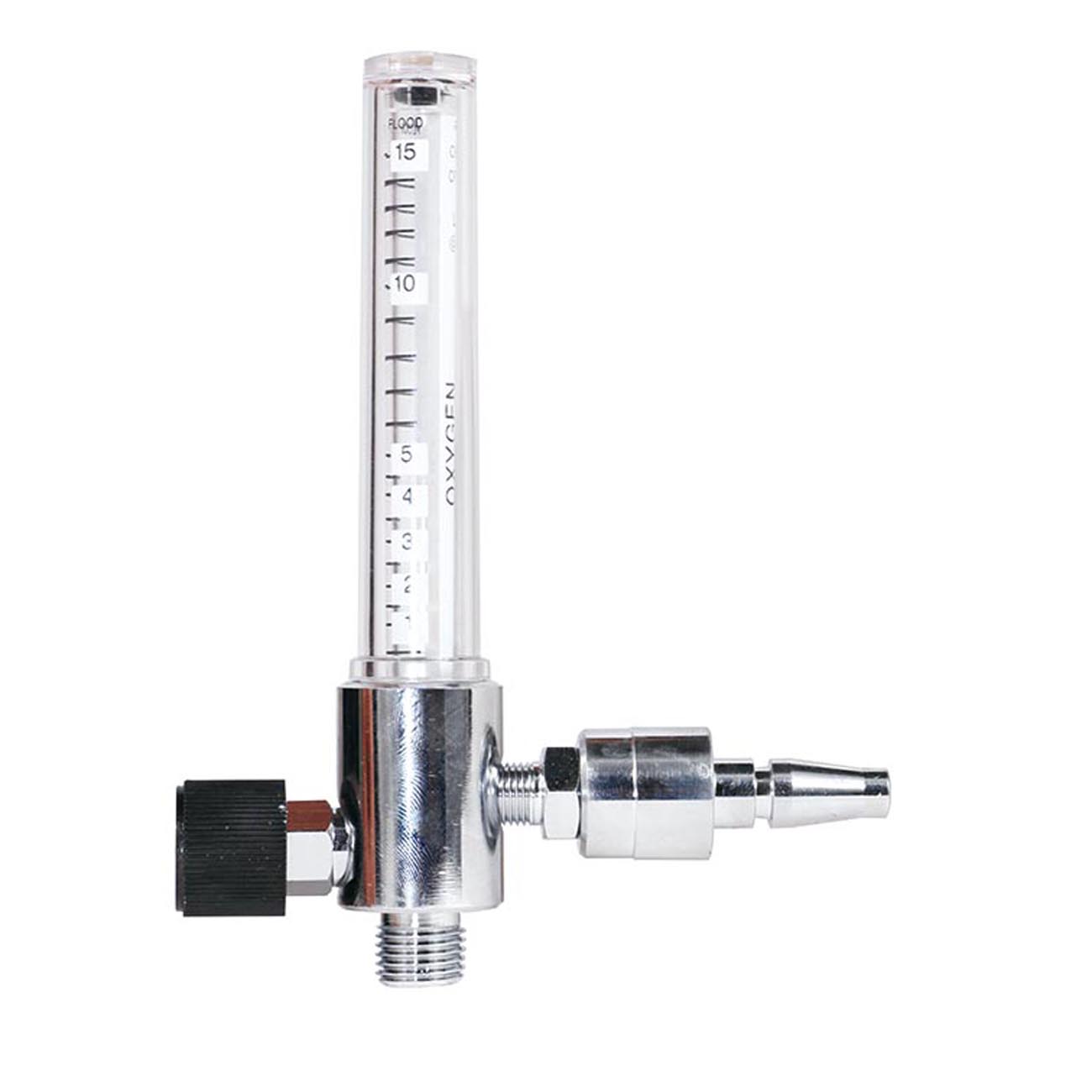Wall Mounted British standard Medical Oxygen Flowmeter With Humidifier For Bed Head Unit
