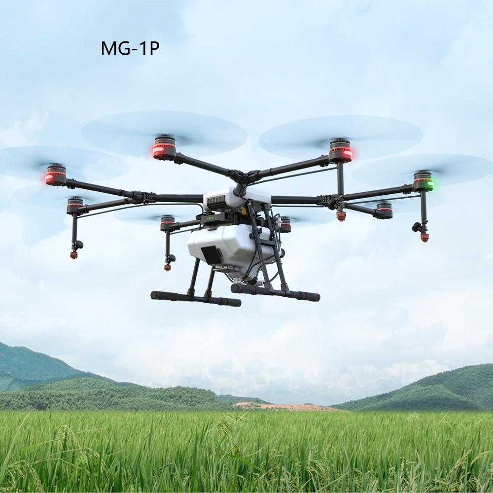 Интеллигентая (ый) сельскохозяйственных Дрон MG-1P RTK 10L жидкий спрей для мониторинга в реальном времени сельскохозяйственных угодий окружающей среды Бла (беспилотный летательный аппарат)