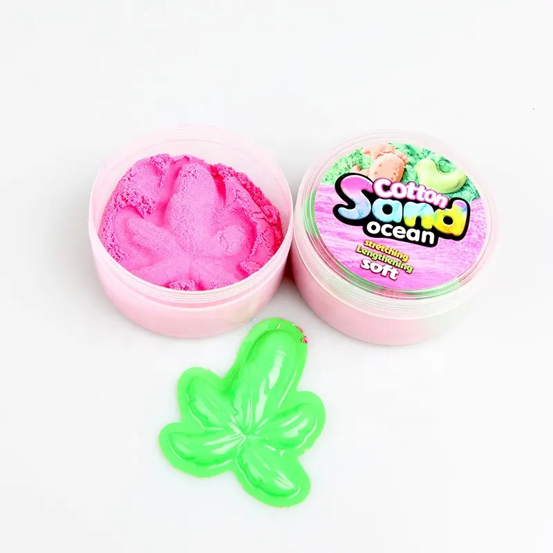 Non-Toxic EU Standard  Non-toxic Funny Magic Stretchy Play Cotton Sand Toys for Kids