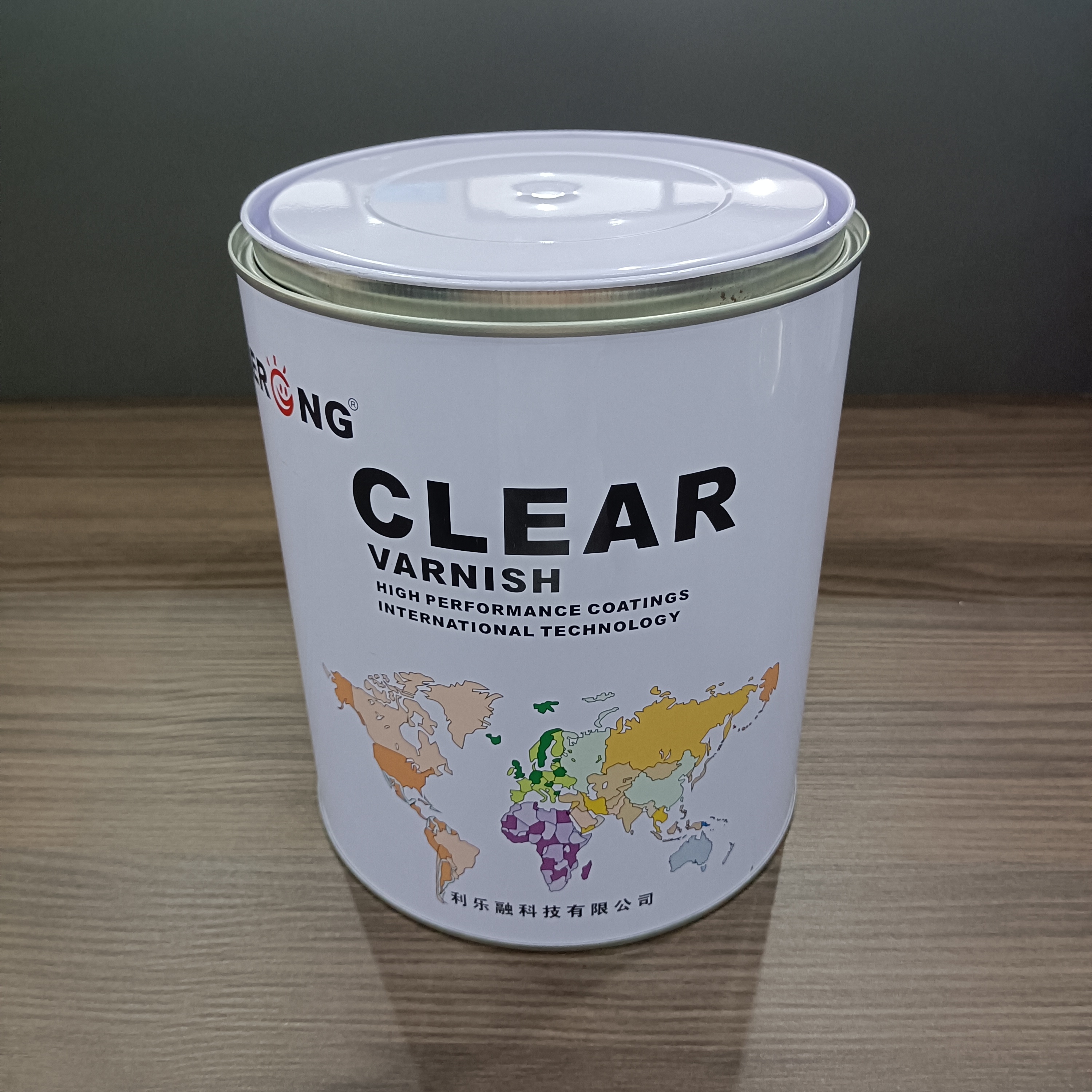 Mouth open steel bucket 3.6L tin containers