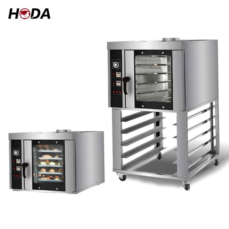 Bakery perspective euro table top electric commercial convection oven with steam for baking bread cake pastry conventional ovens