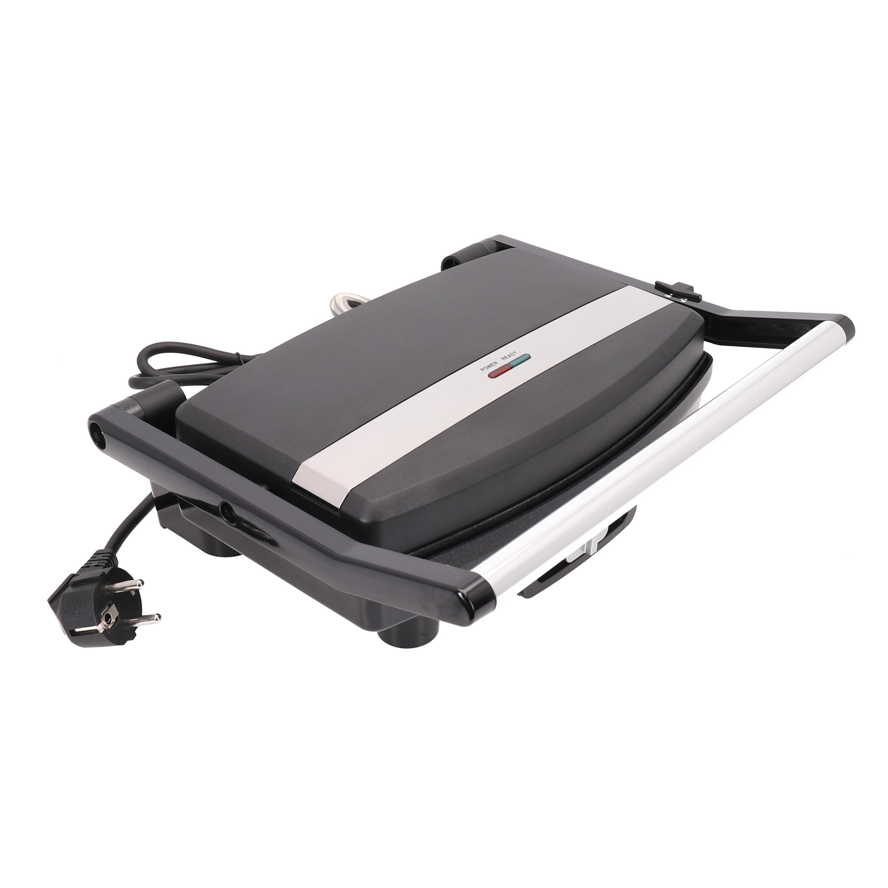 Kitchen Non-stick Plate Removable Oil Tray Electric Sandwich Panini Hot Press Maker Grill Machine