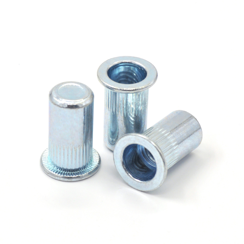 Automotive Industry Standard Size Metal Parts Bright Carbon Steel Rivet Nut