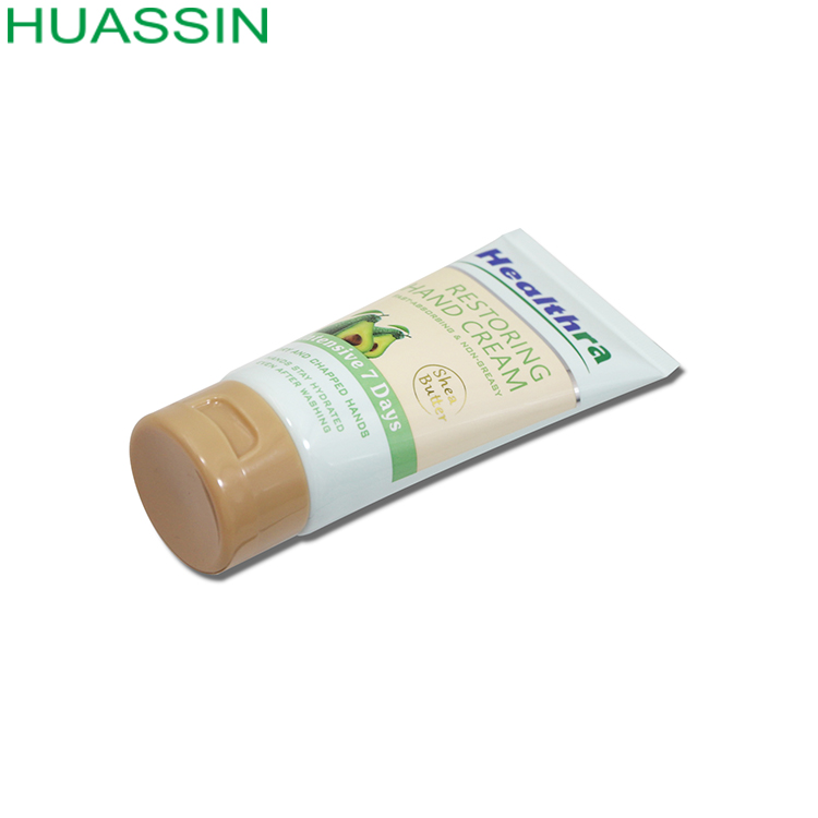50ml 75ml 100ml Custom Printing Hand Cream Body Lotion Cosmetic Pe Packaging Plastic Tube