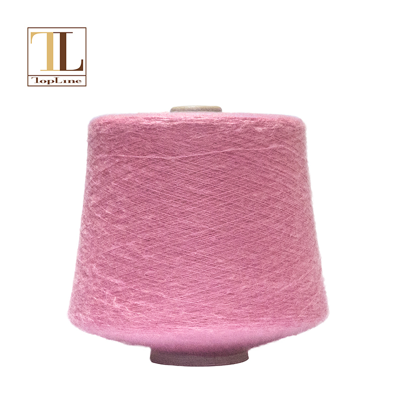 Topline good quality wholesale mohair yarn 12 G 30%Super Kid Mohair 18%Wool 10%Silk 42%Rayon Viscose yarn