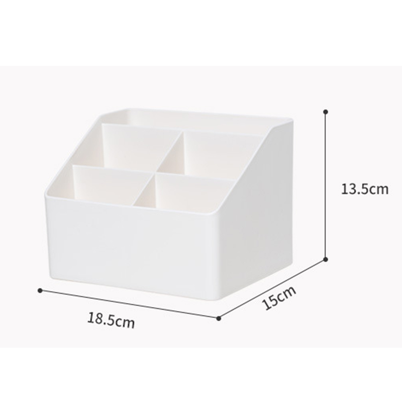 Small Desk Organizer Women Girls Desk Storage Box Office School Home Desktop Storage Organizer