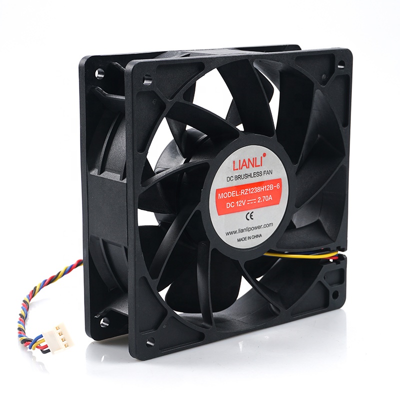 Lianli высокое качество 12038 охлаждающий вентилятор с 6000 об/мин для Antminer