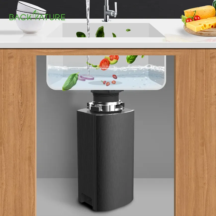 Low Prices Automatic Kitchen Sink Food Waste Disposal Garbage Disposal With Remote Controlling