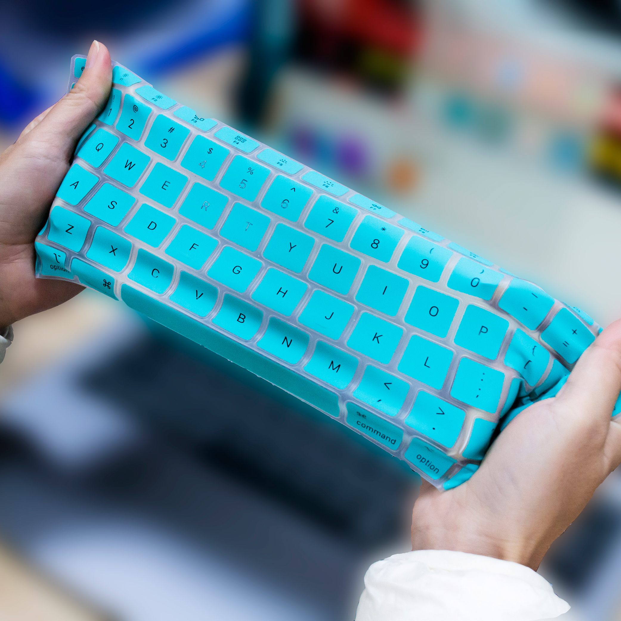 Версия США, анти-вода, аксессуары для ноутбука, клавиатура, чехол для Macbook Air 13 дюймов 2018 A1932