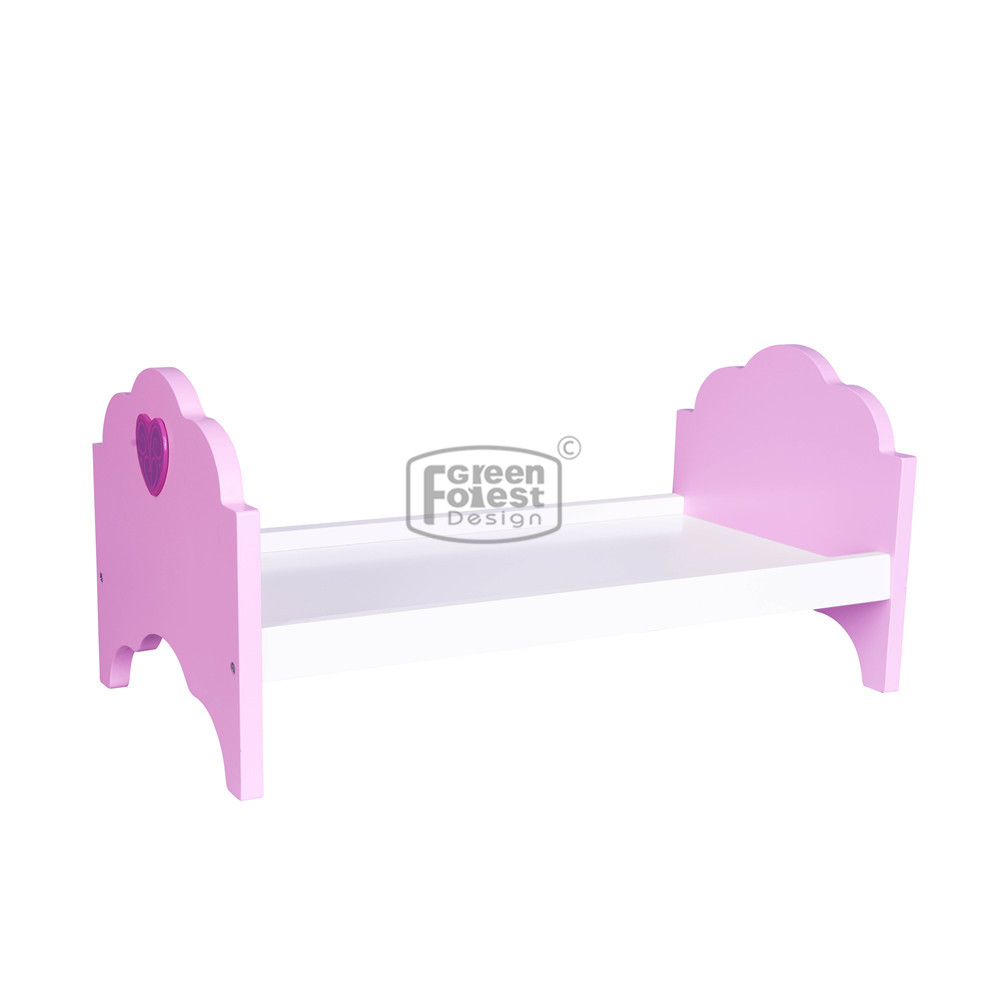 Wooden Toy Doll Furniture Stackable Doll Bunk Bed