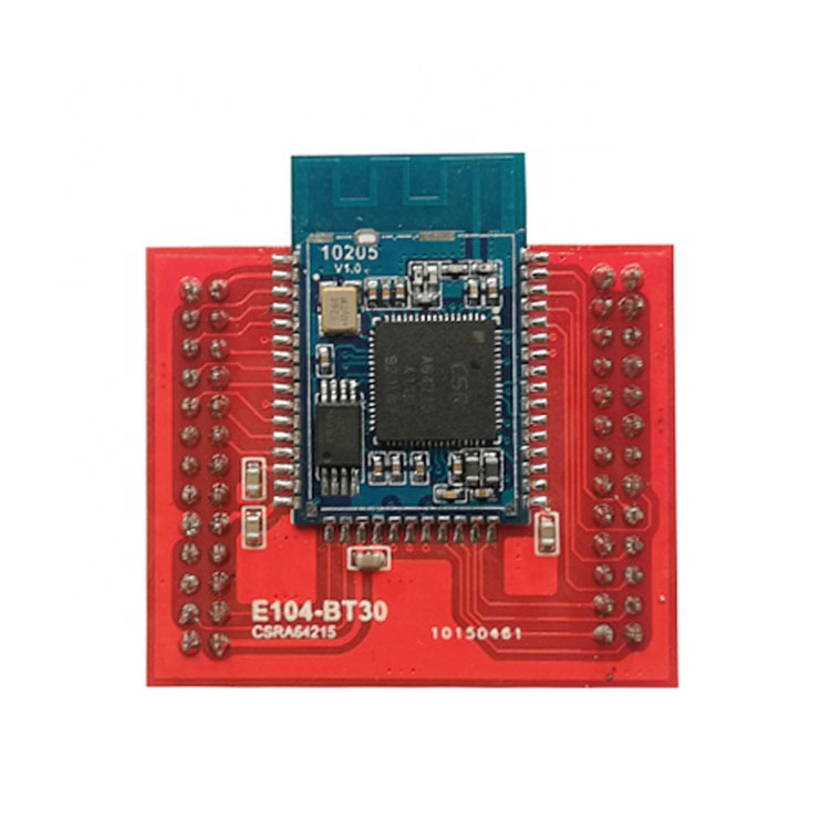 Дешевые печатной платы тесты доска Электронный модуль E104-BT30-TB1 CSRA64215 bluetooth наушники аудио модуль тесты доска