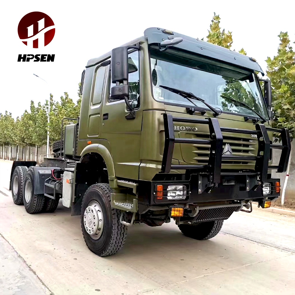 Б/у Sinotruck 10 Wheeler 371hp 420hp HOWO 6X4 седельный тягач головка