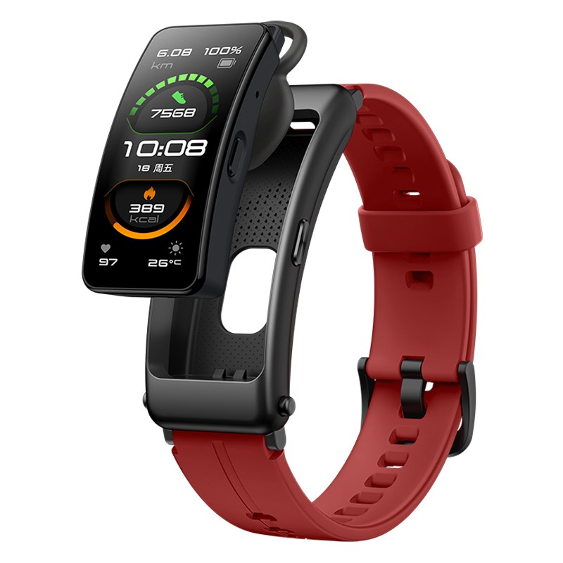 Huawei TalkBand B6 Smart Bracelet Sports Wristbands AMOLED Screen Call Earphone Band Fitness Tracker Blood oxygen monitoring